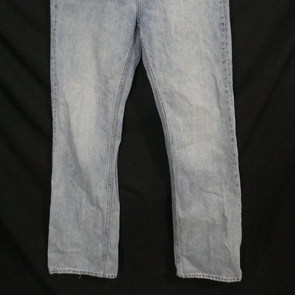 DENIM FORUM - The Jane 70's Super High Boot - 30L | size 28 | Blue Denim Jeans - Picture 7 of 16